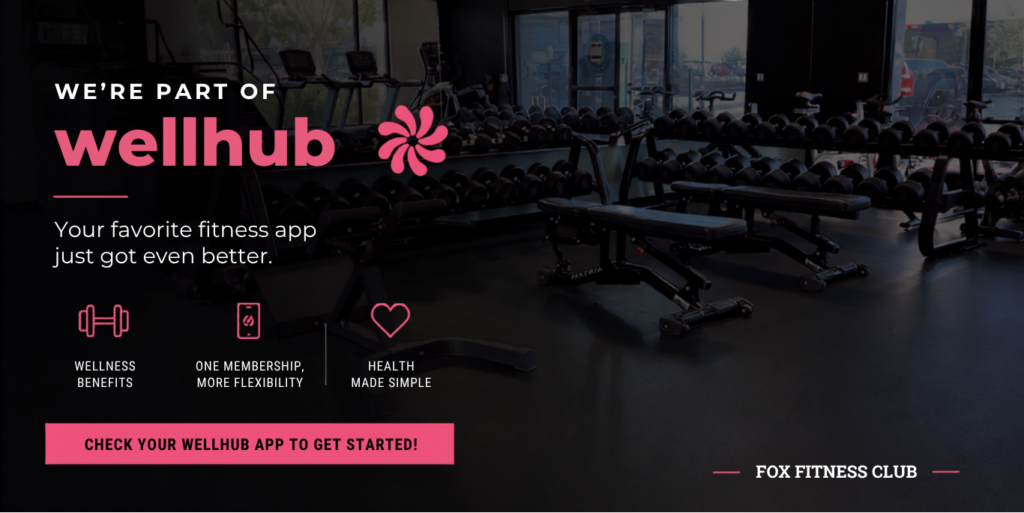 We're apart of the Wellhub network.